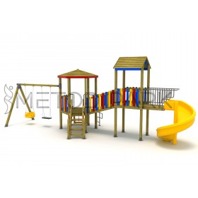 05 A Standard Wooden Playground